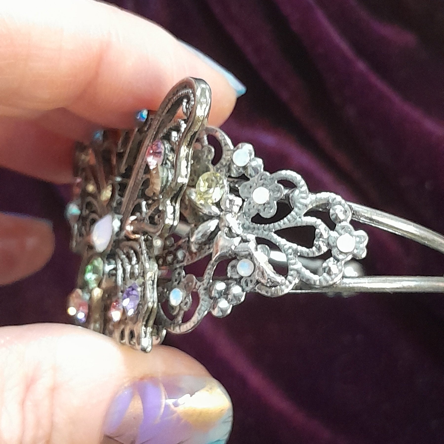 Butterfly Bracelet Adjustable Cuff Magical Fairy