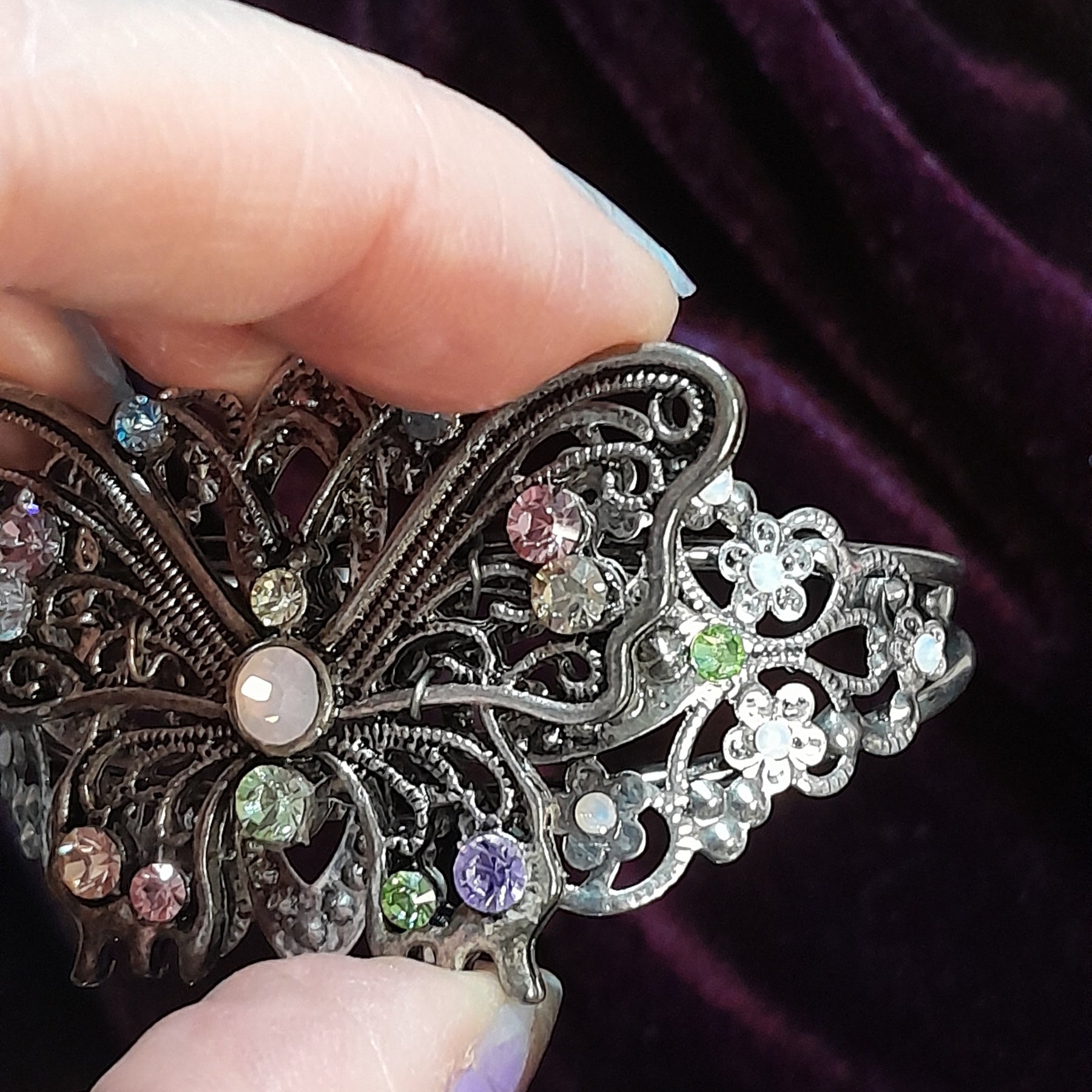 Adjustable Cuff Bracelet Butterfly