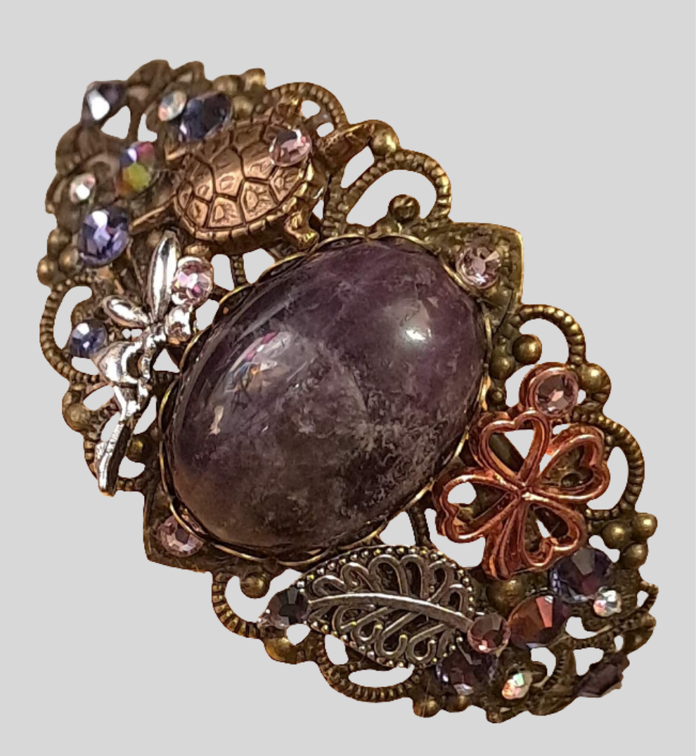 Amethyst Fantasy Adjustable Bracelet