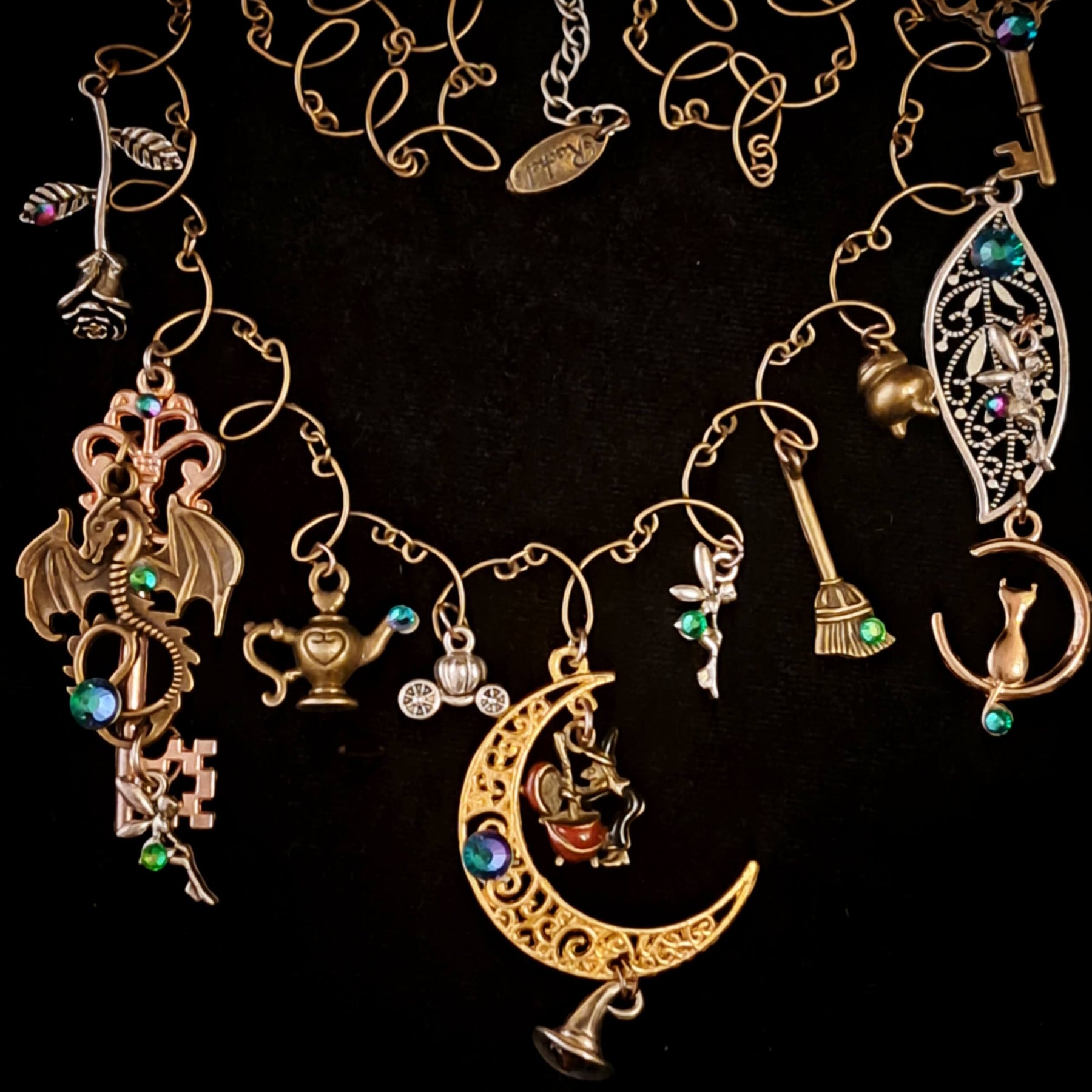 Fantasy Fairytale Moon Necklace