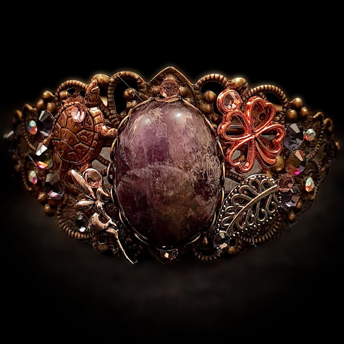 Amethyst Fantasy Adjustable Bracelet