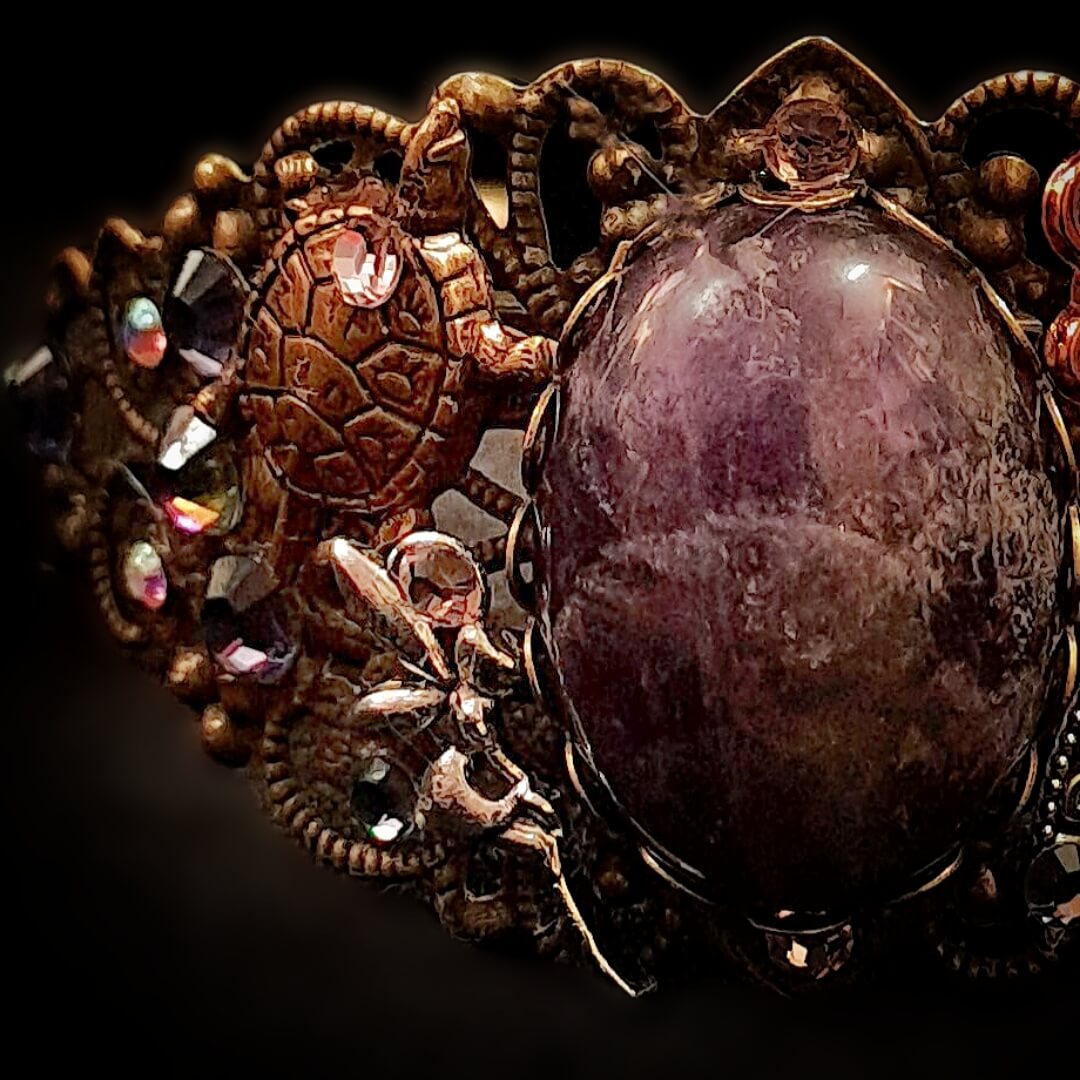 Amethyst Fantasy Adjustable Bracelet