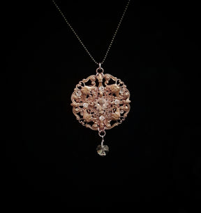 Victorian Heart Necklace - Mothers Day