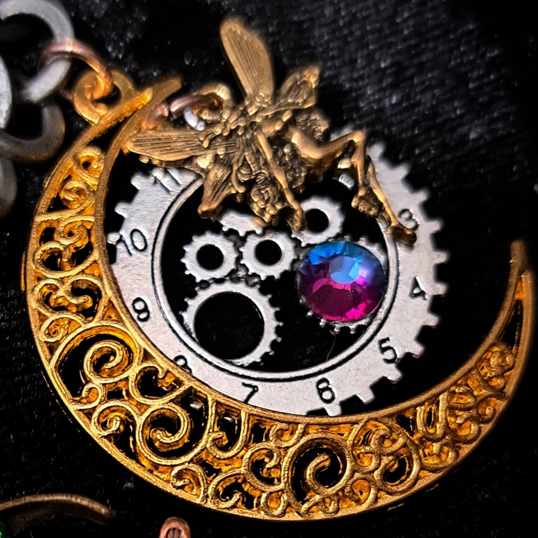 Fantasy Dragon Amethyst Necklace