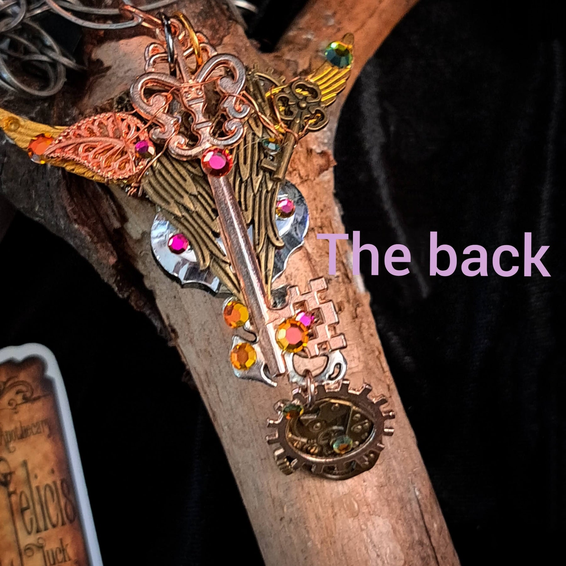 Winged Fantasy Fairy Necklace