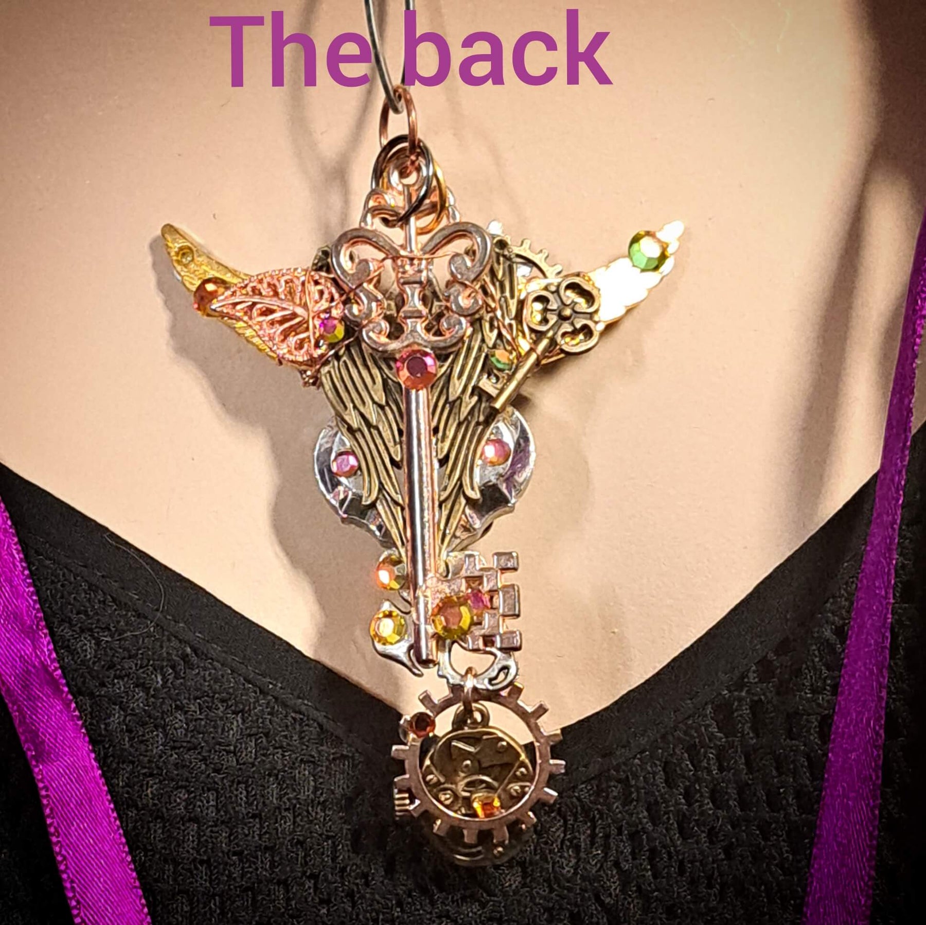 Winged Fantasy Fairy Necklace