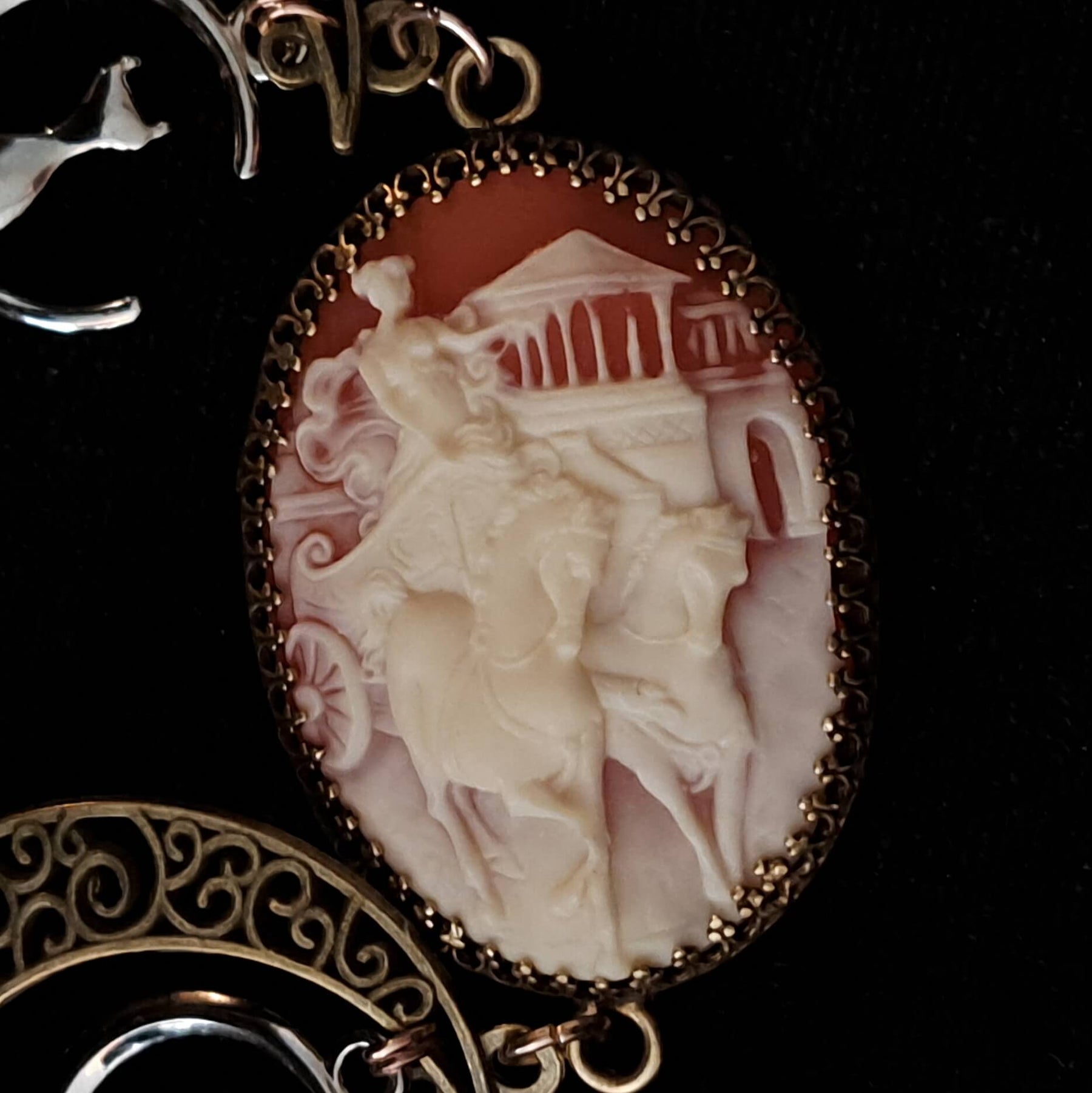 Fantasy Cameo Moon Bracelet