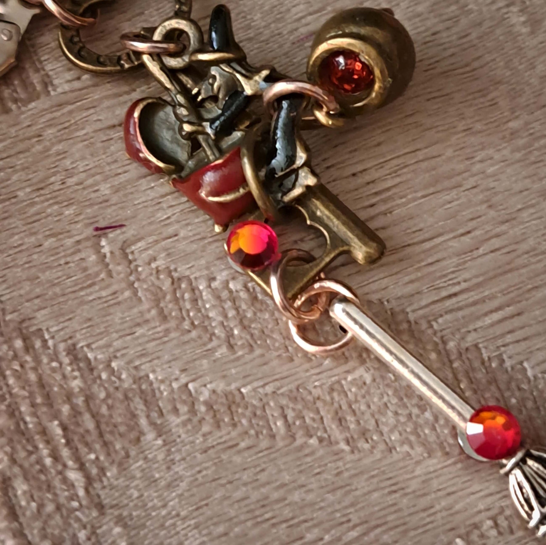 Witchy Fantasy Dangle Earrings