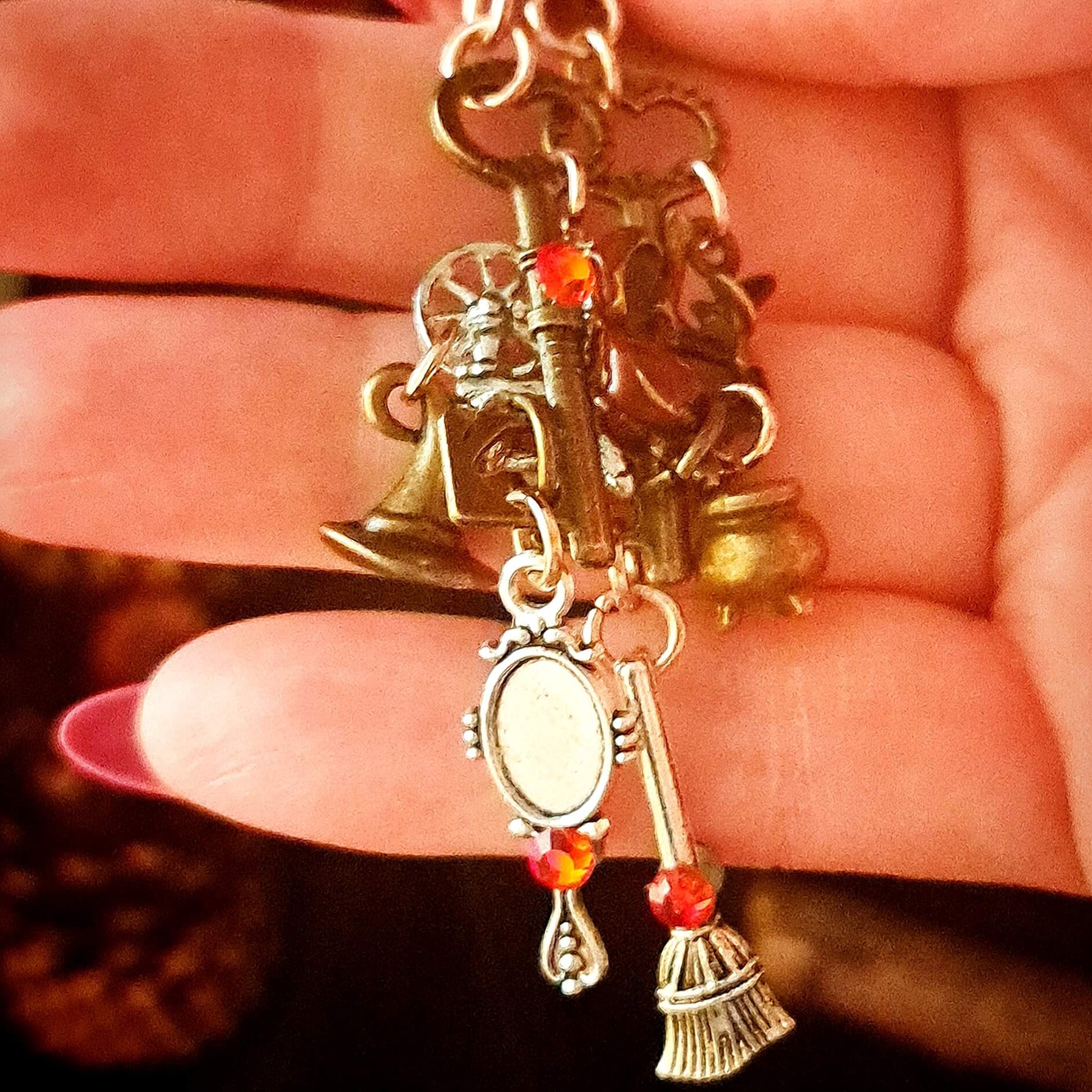 Witchy Fantasy Dangle Earrings
