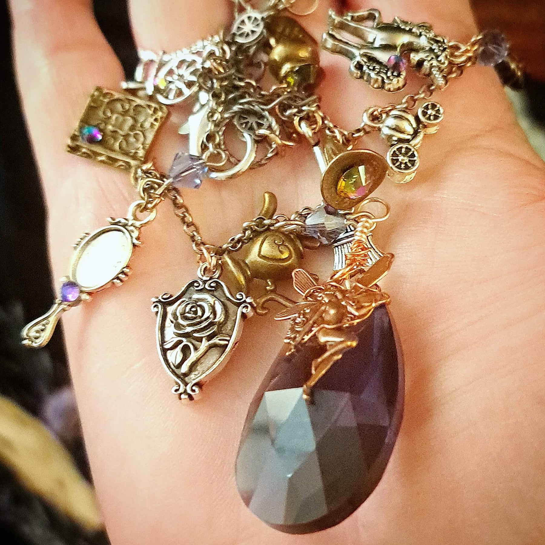 Amethyst Fairytale Fantasy Necklace