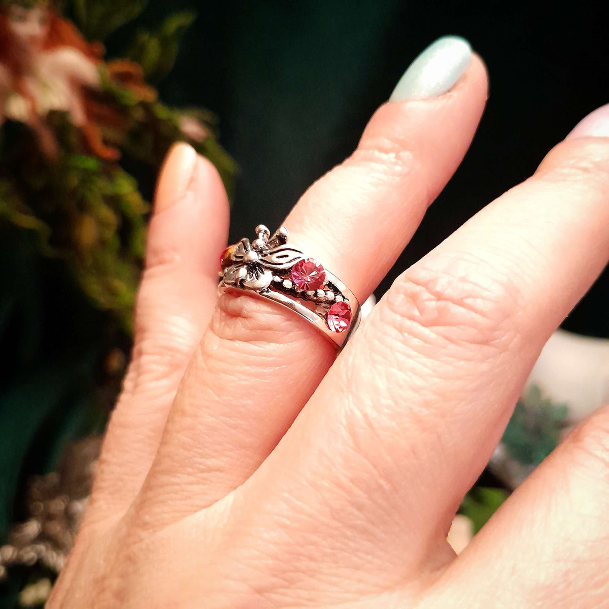 Butterfly Ring Size 6