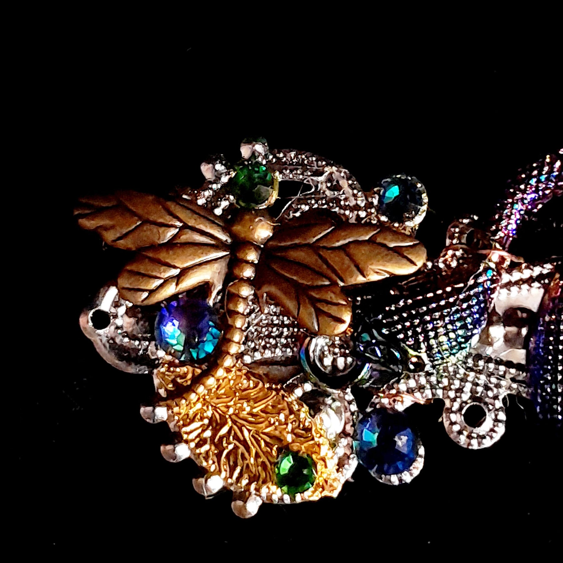 Serpent Hair Barrette Multicolor Hair Clip