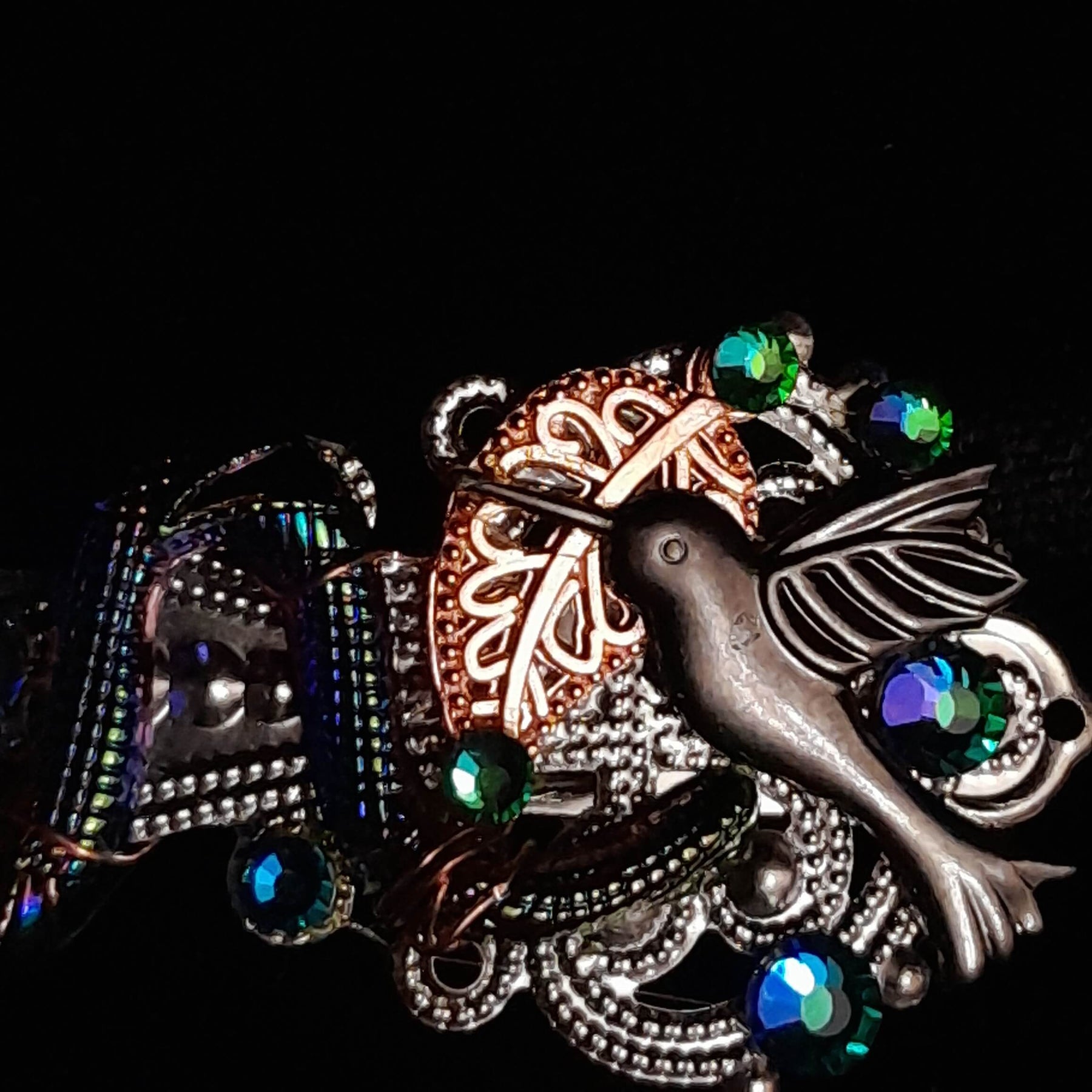 Serpent Hair Barrette Multicolor Hair Clip