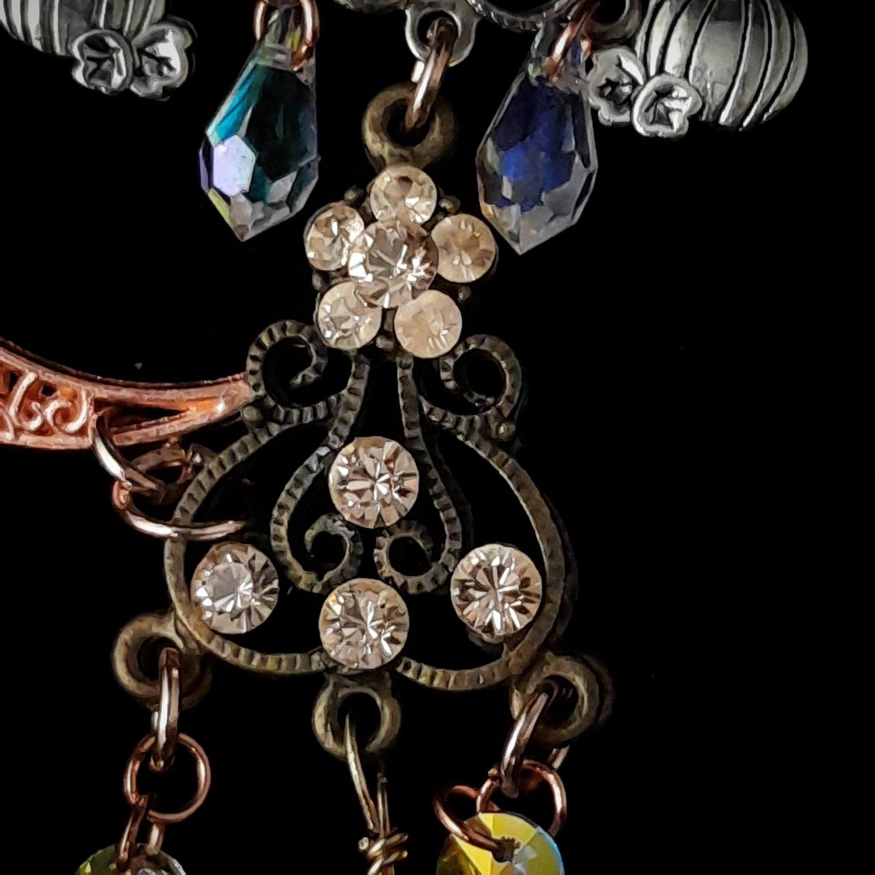 Crystal Moon Fairy Necklace
