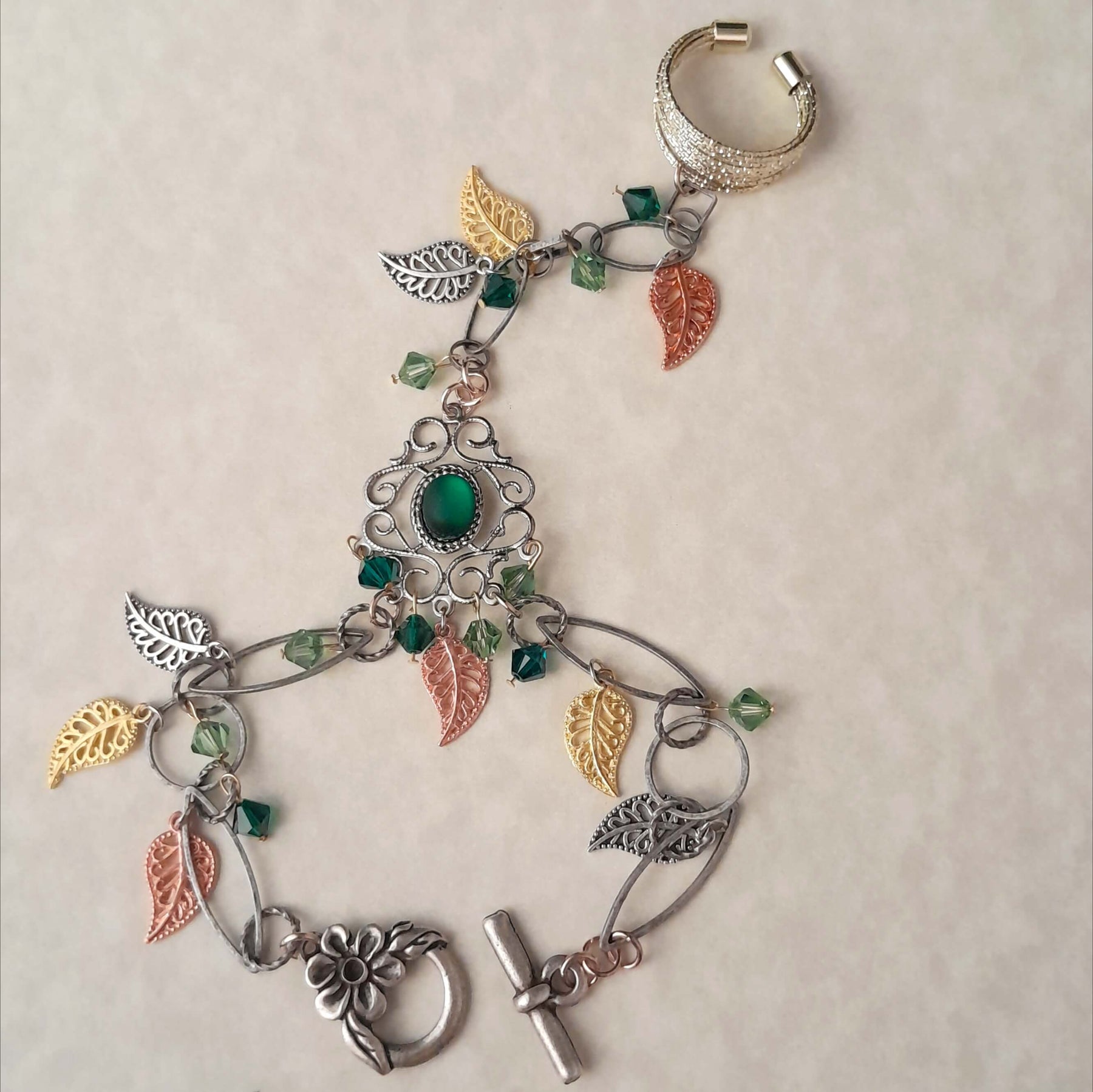 Leaves & Nature Hand Chain