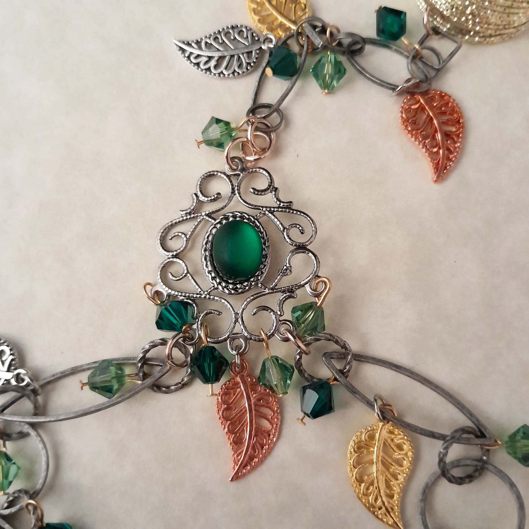 Leaves & Nature Hand Chain