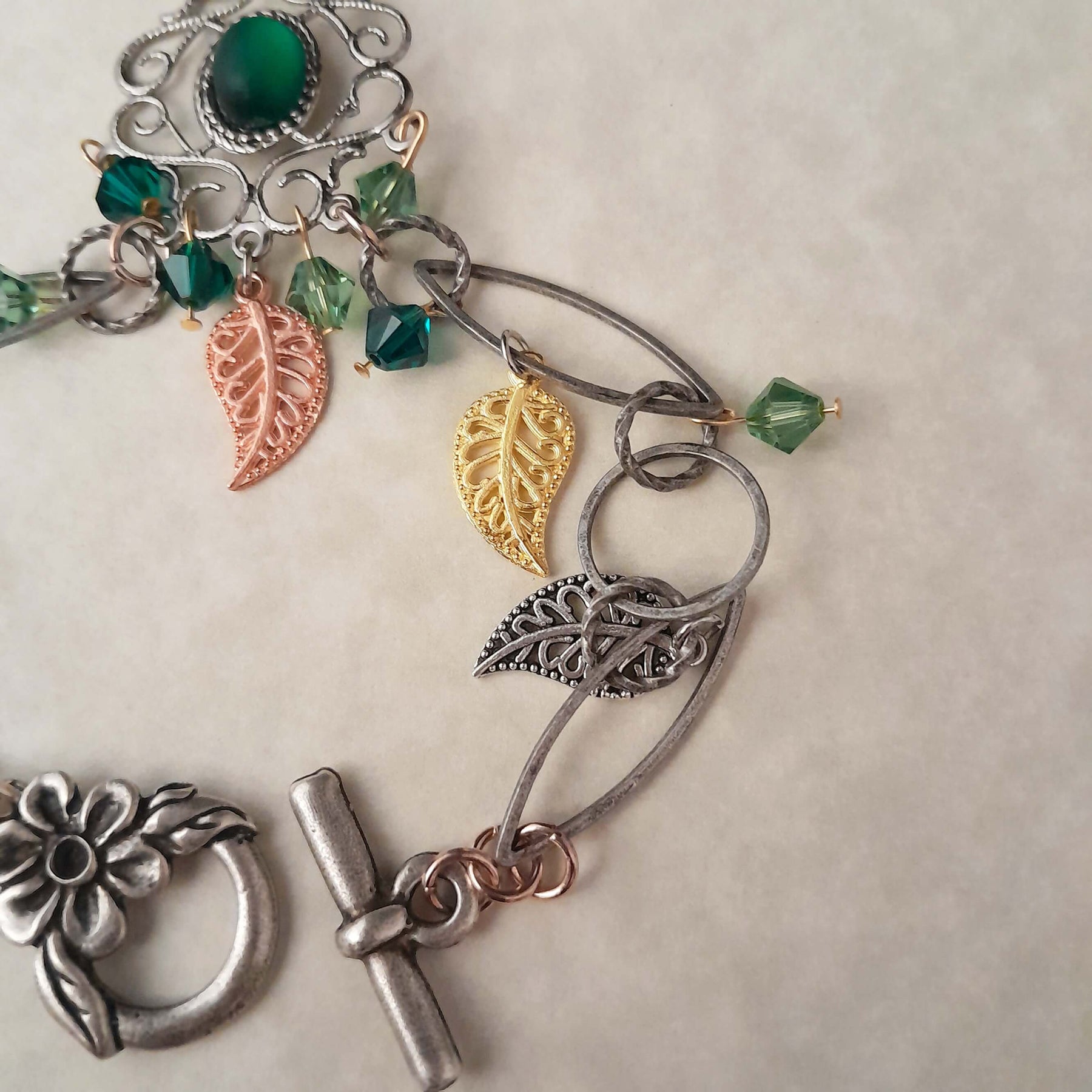 Leaves & Nature Hand Chain