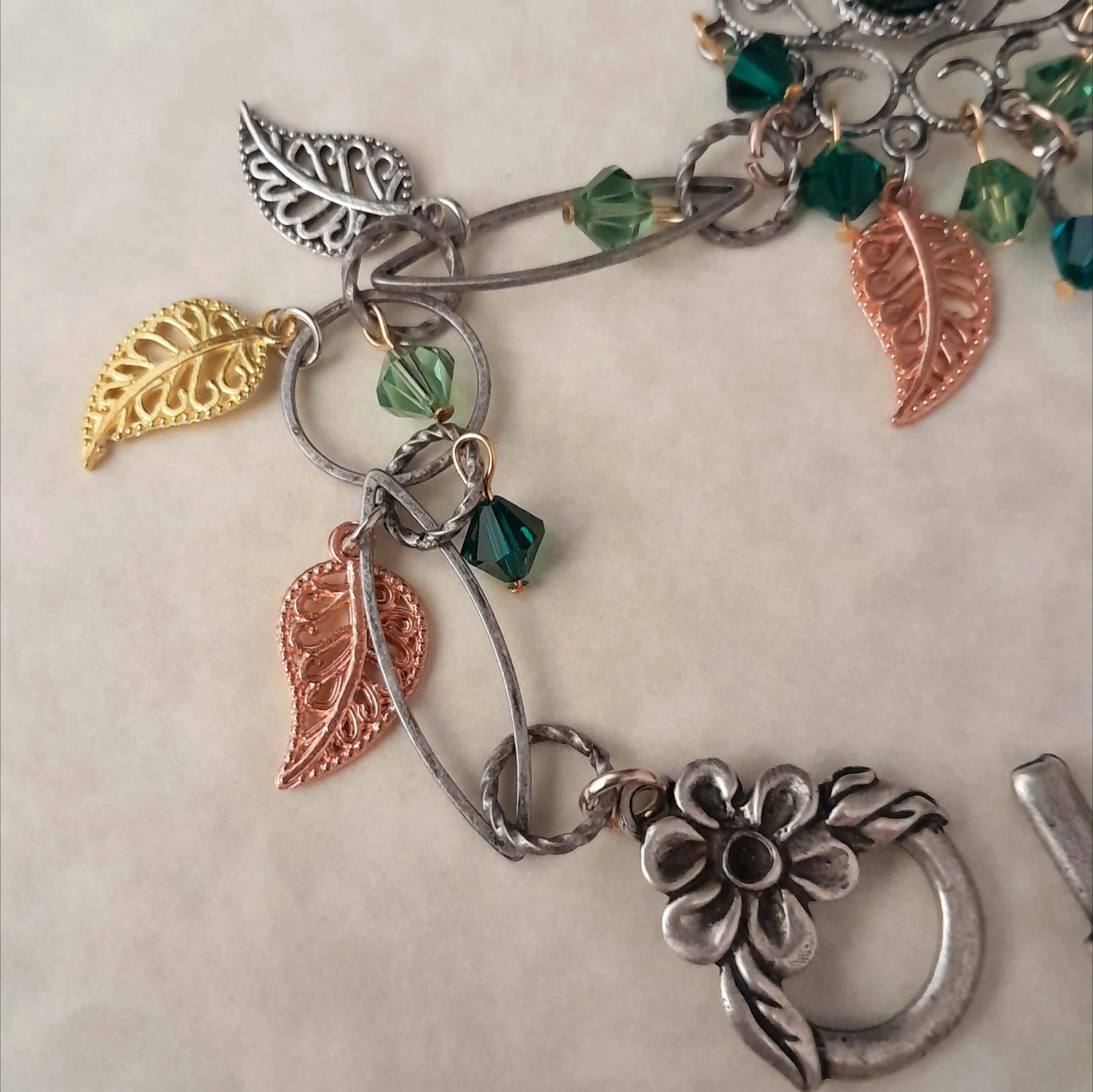 Leaves & Nature Hand Chain
