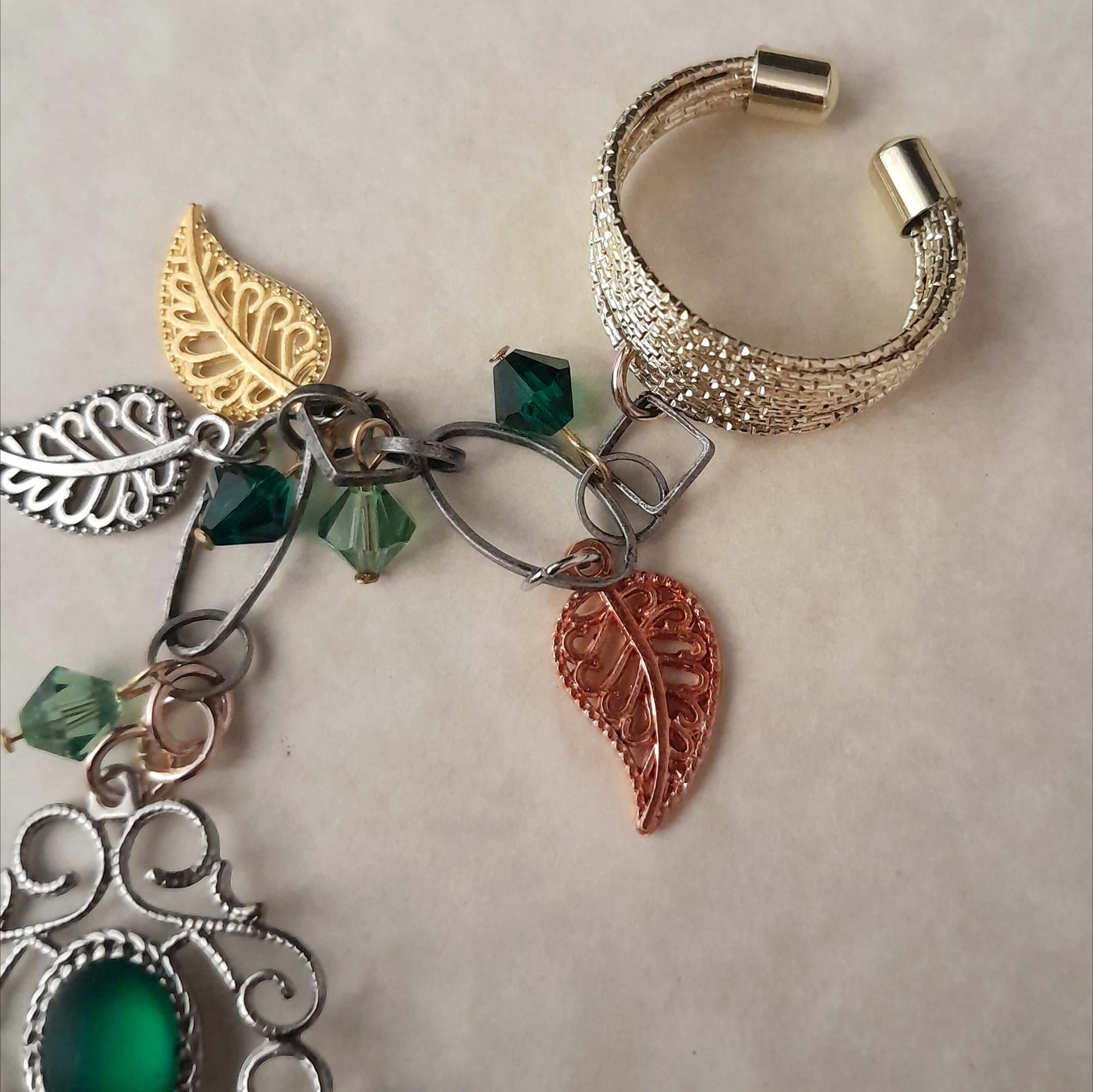 Leaves & Nature Hand Chain