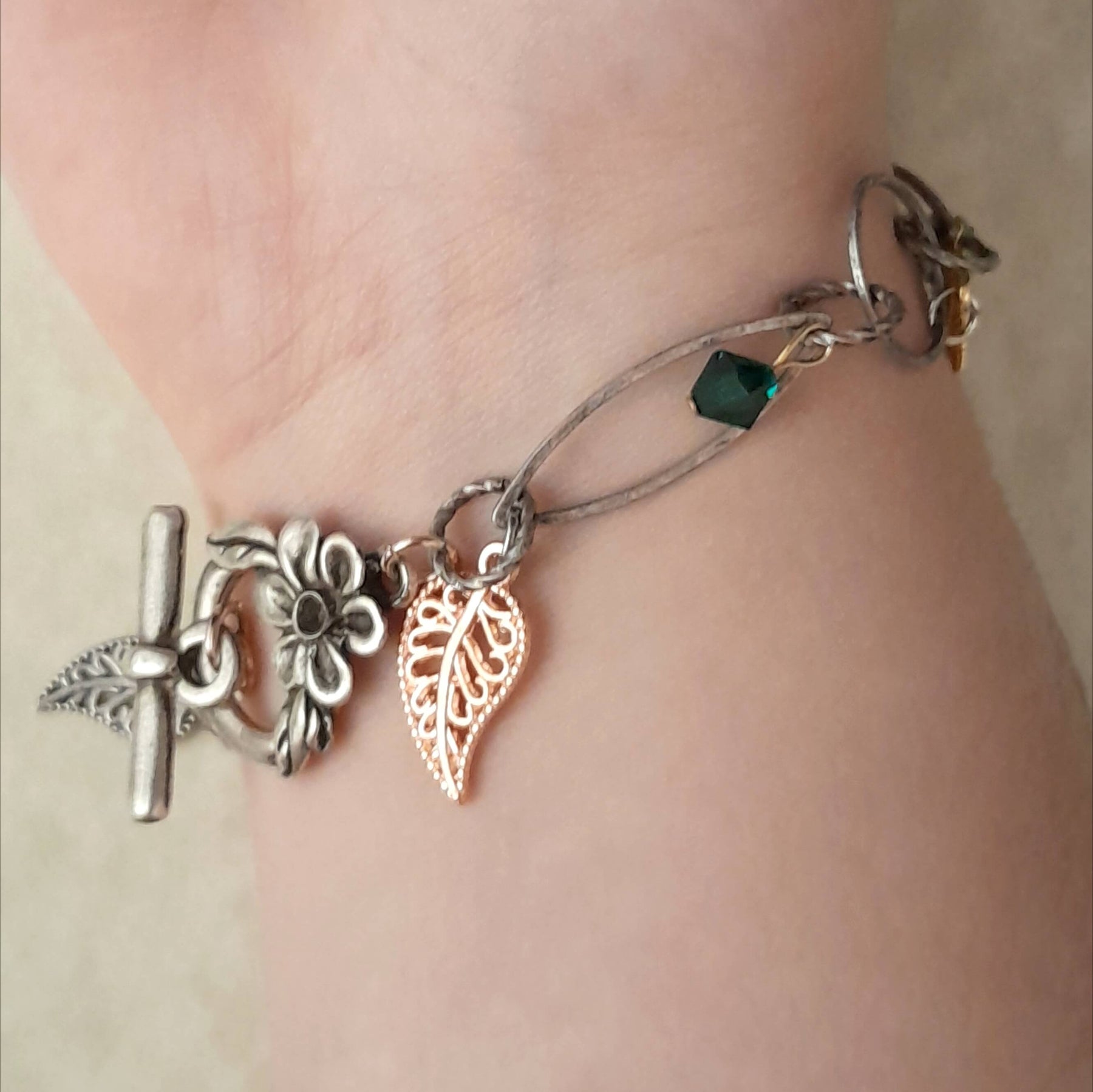 Leaves & Nature Hand Chain