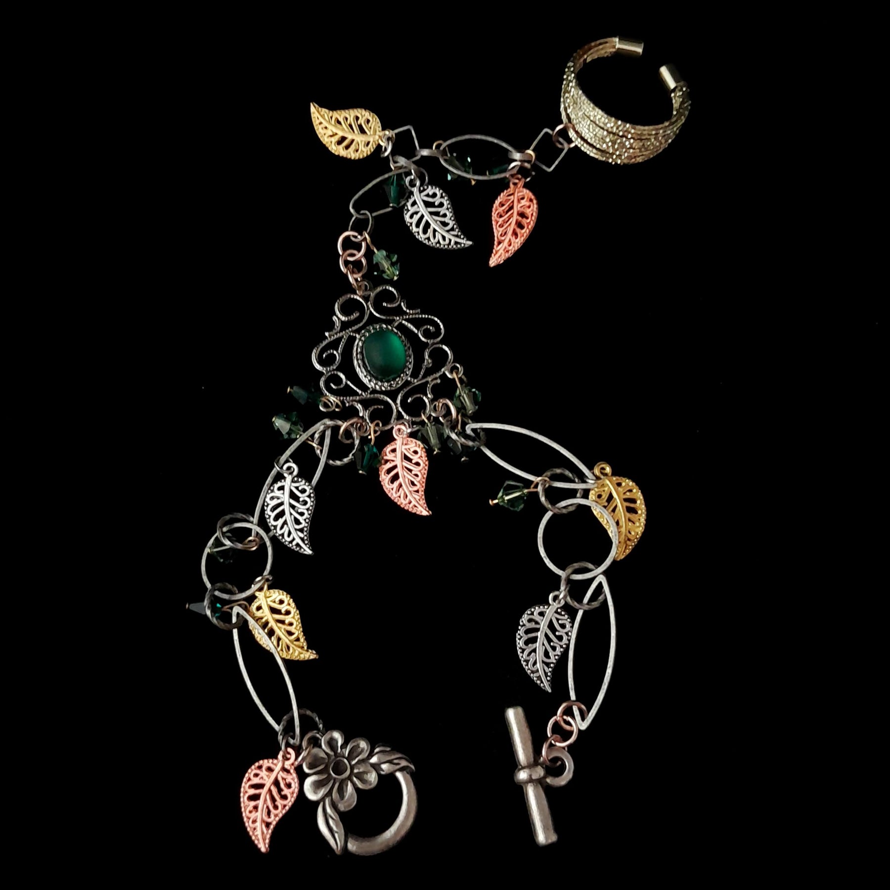 Leaves & Nature Hand Chain