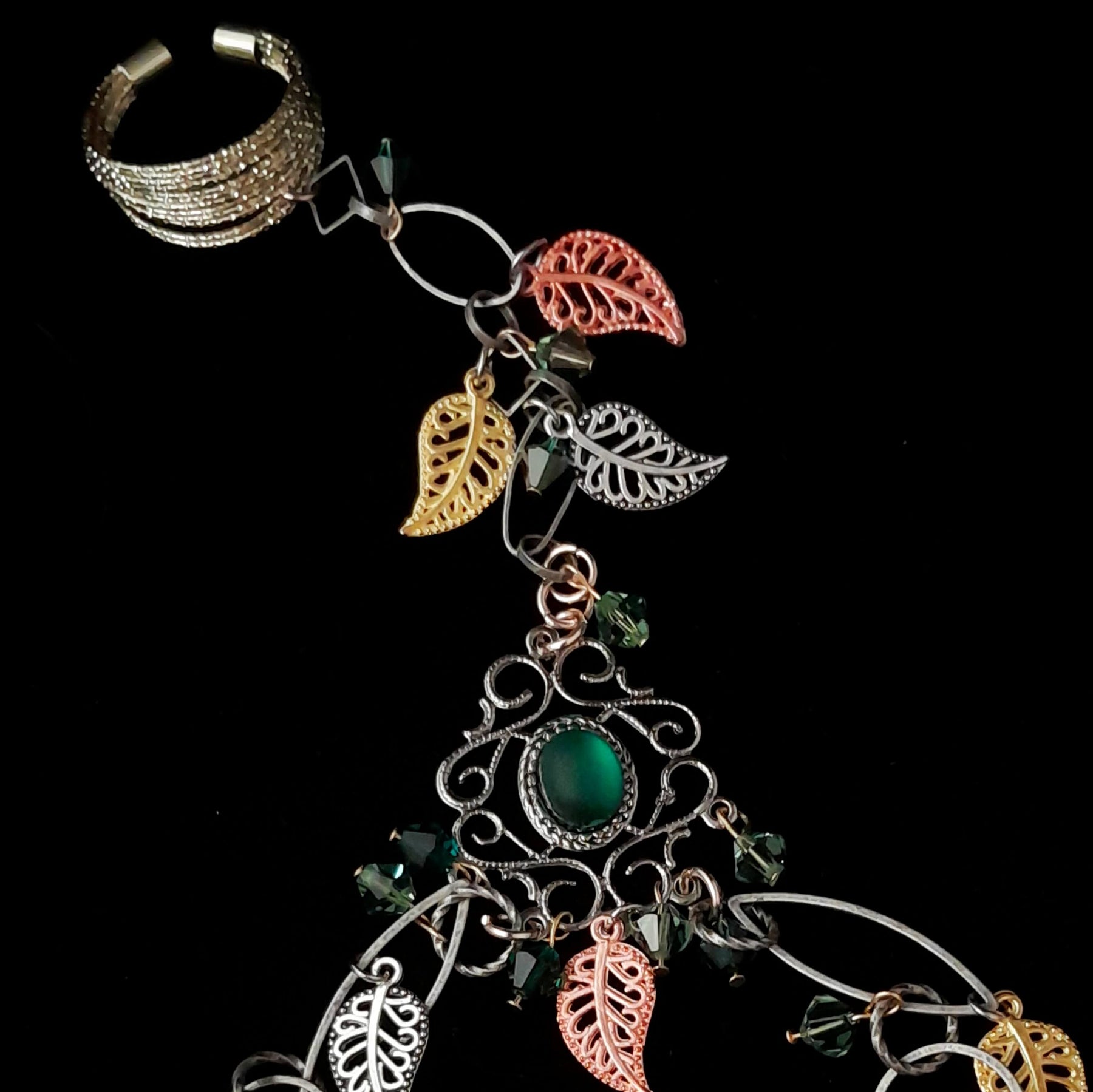 Leaves & Nature Hand Chain