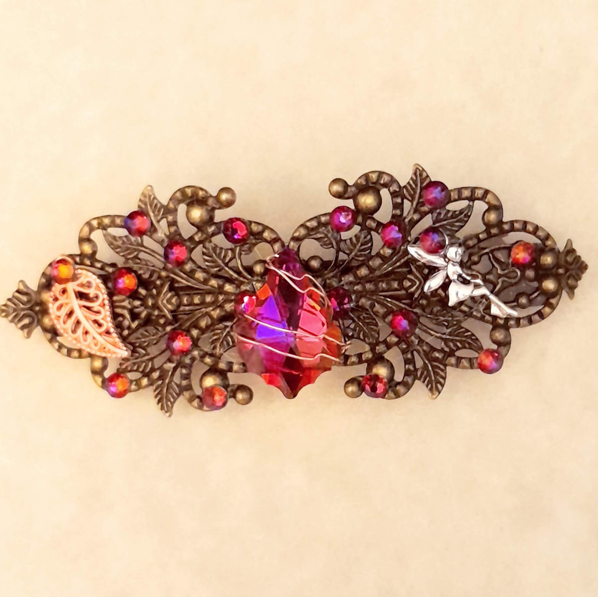 Victorian Style Hairclip Filigree