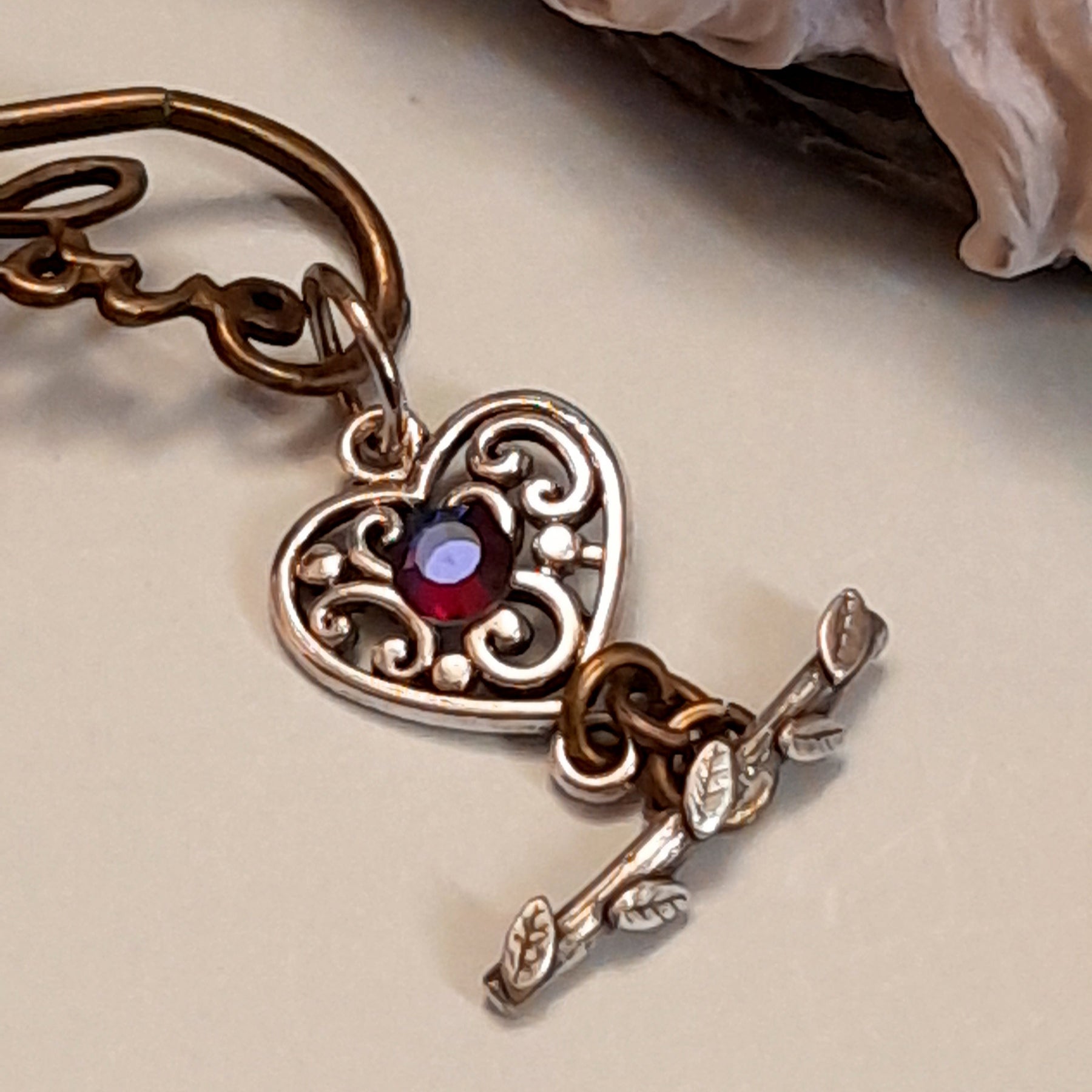 Crystal Hearts Eternity Love Bracelet