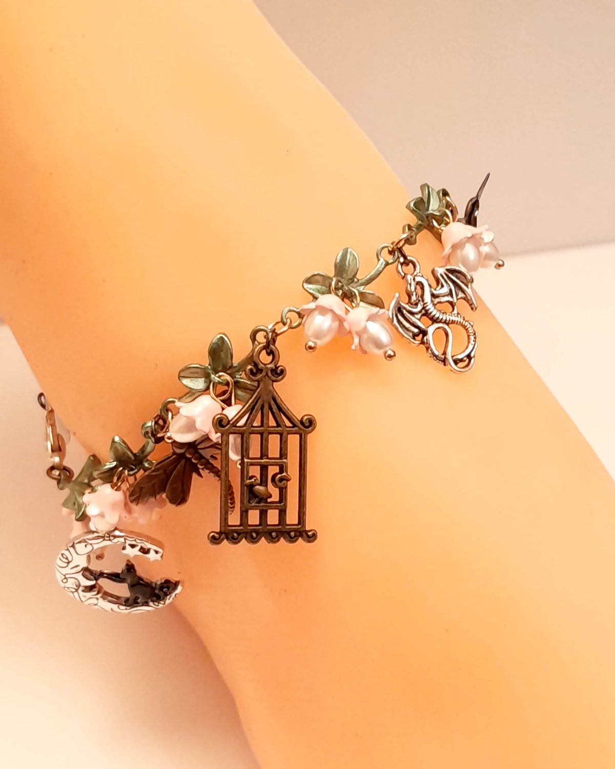Cat Moon Anklet Magical Jewelry
