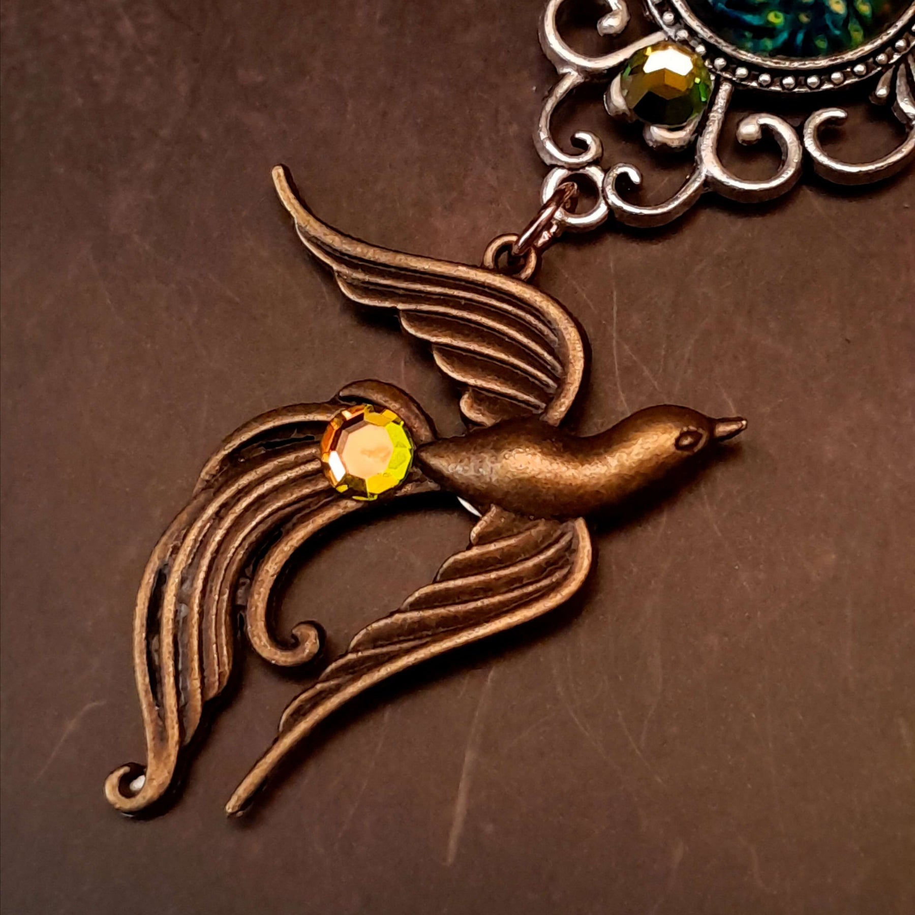 Peacock Necklace Magic Phoenix Jewelry