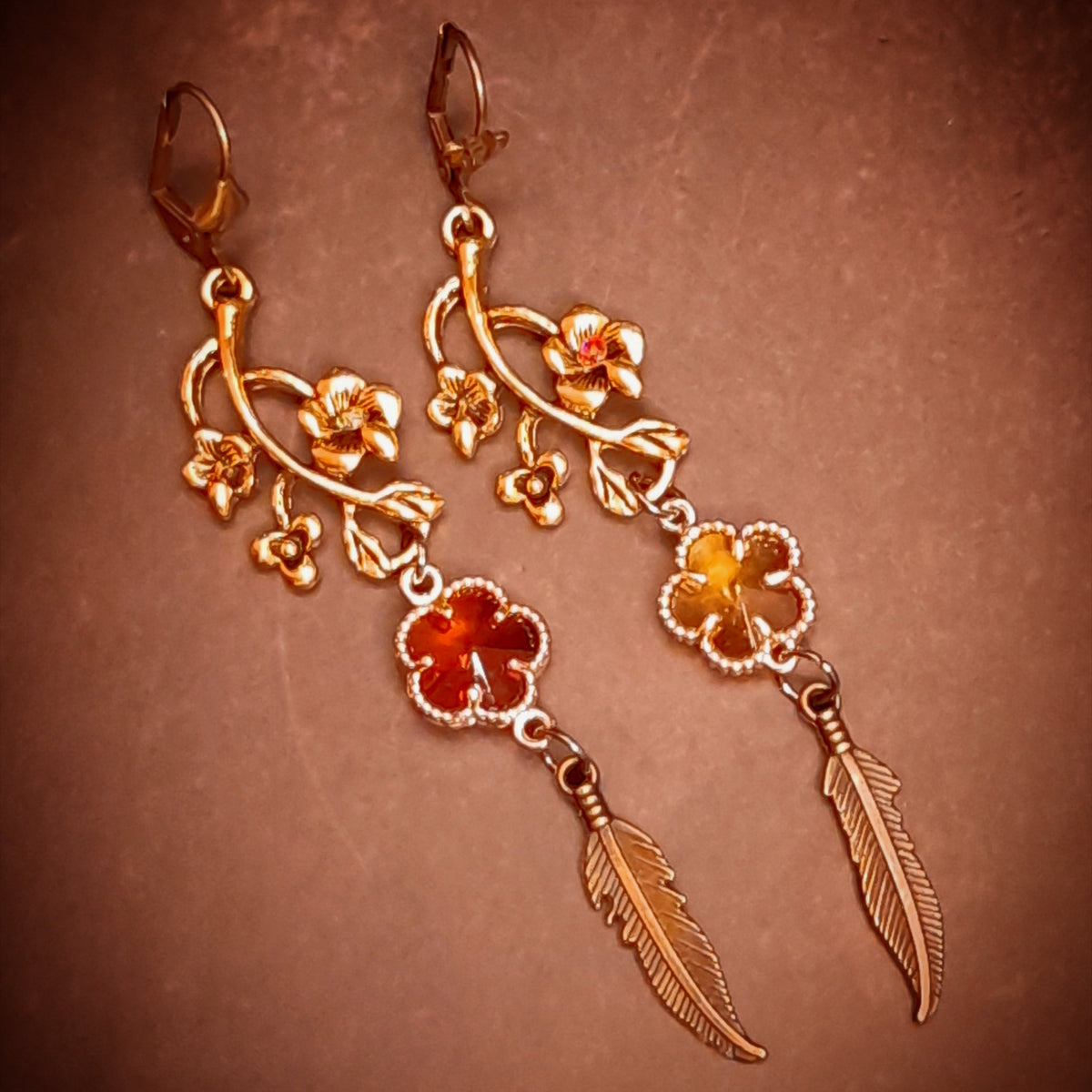 swarovski crystal earrings dangle