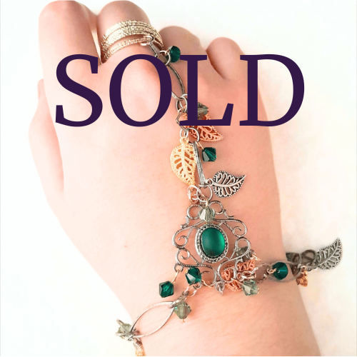 Leaves & Nature Hand Chain