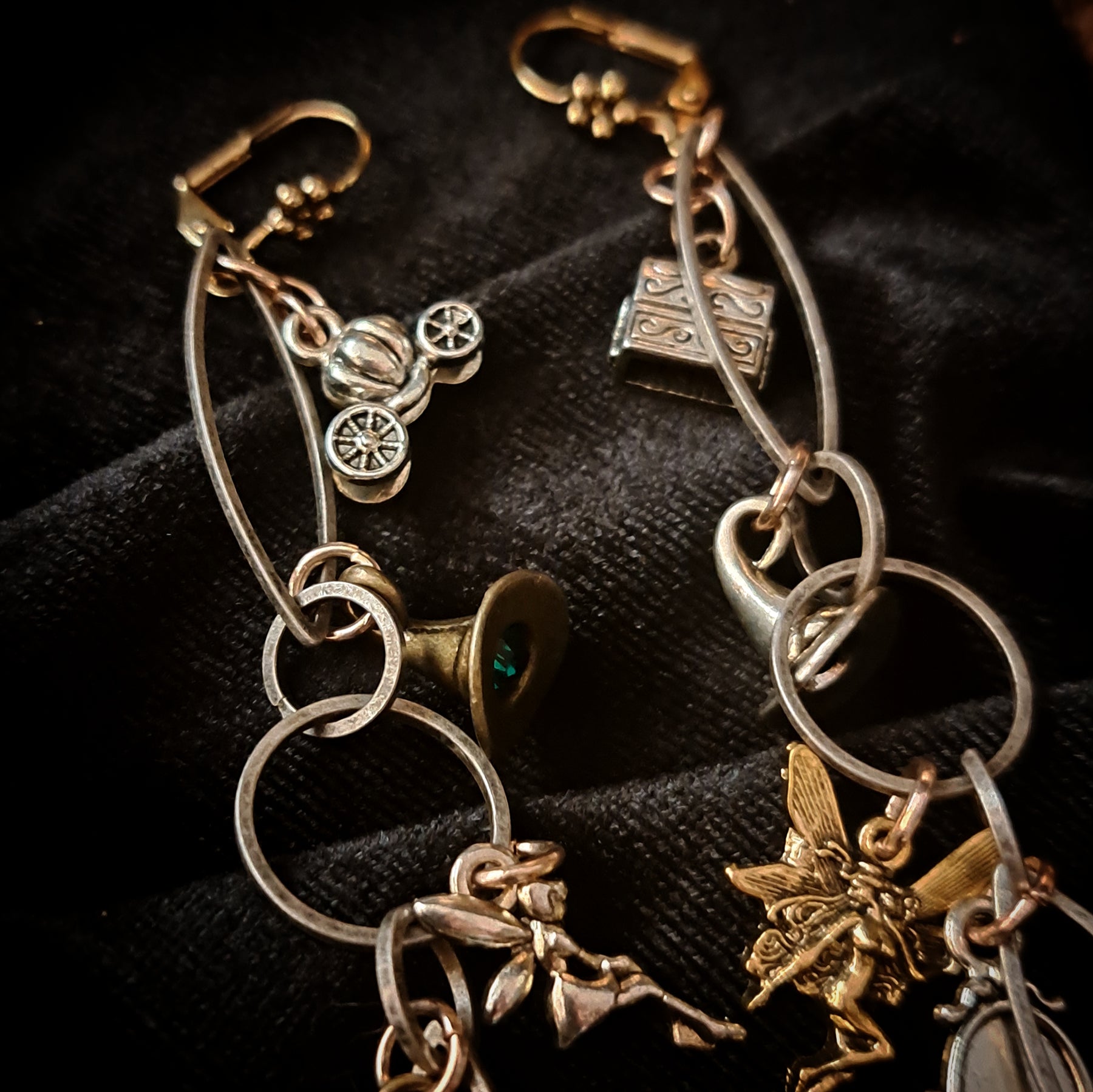 Pumpkin Fantasy Dangle Earrings