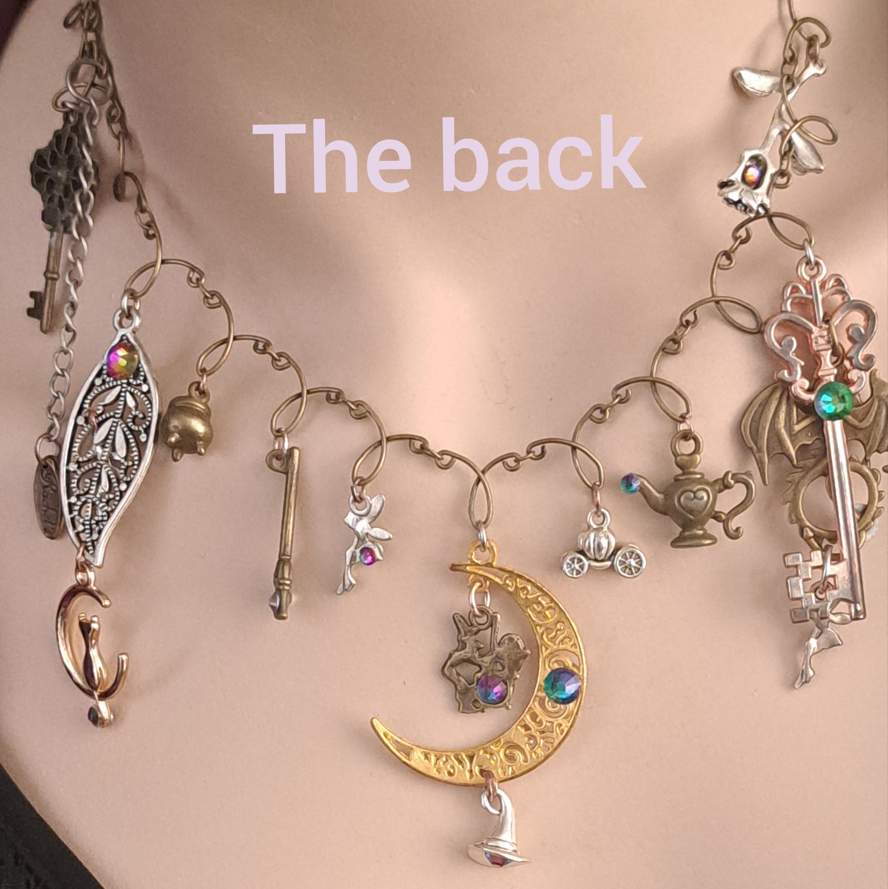 Fantasy Fairytale Moon Necklace