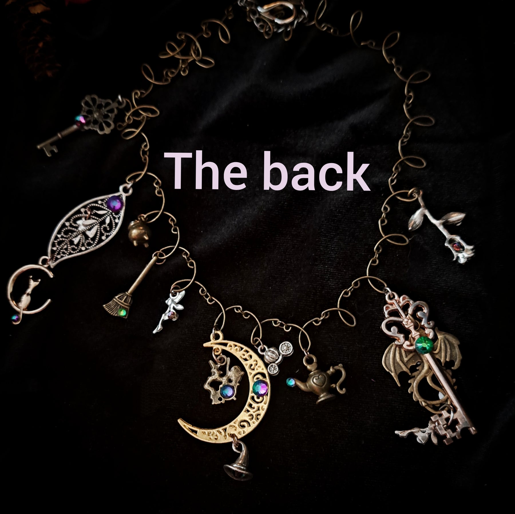 Fantasy Fairytale Moon Necklace