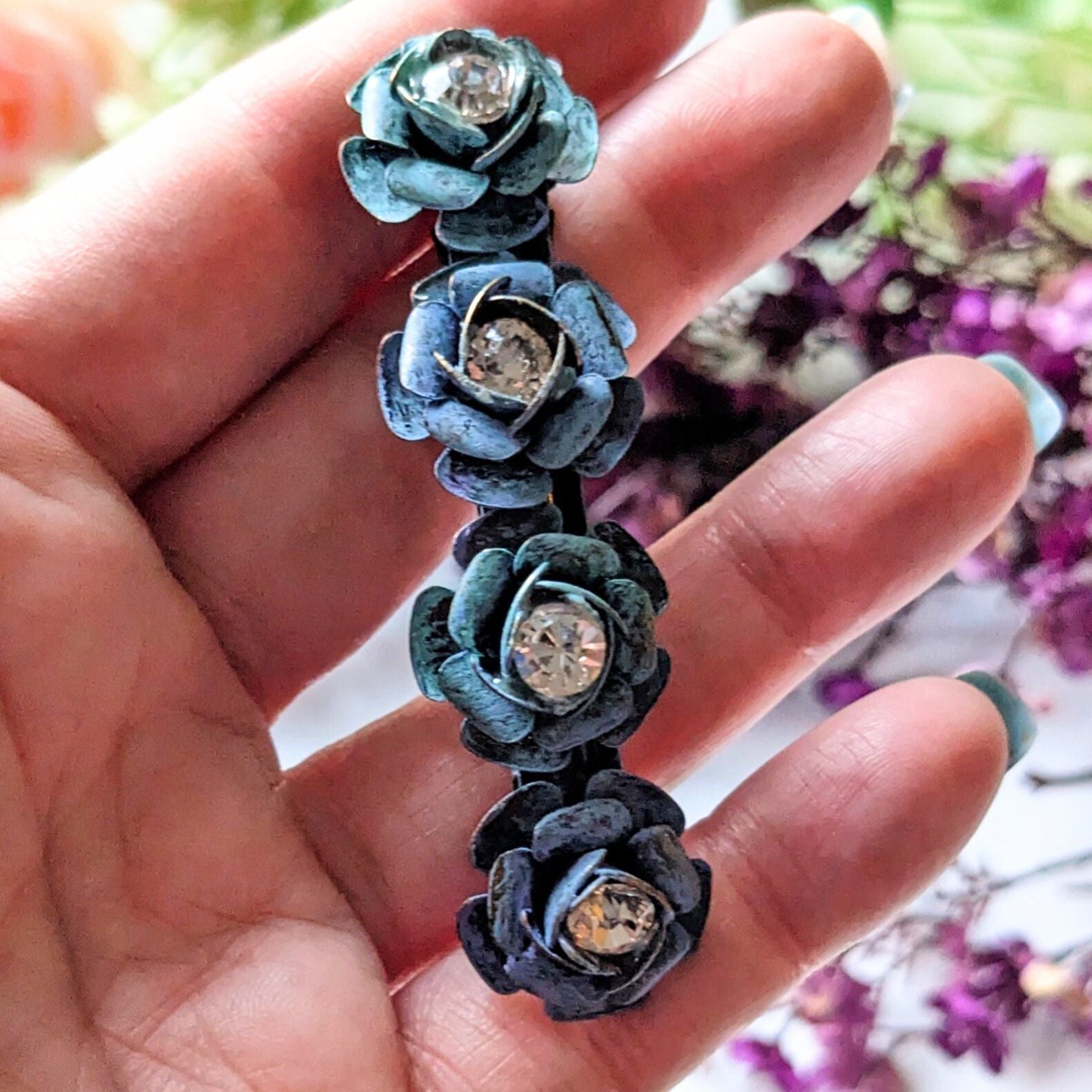 Floral Romance Hair Clip - Edited