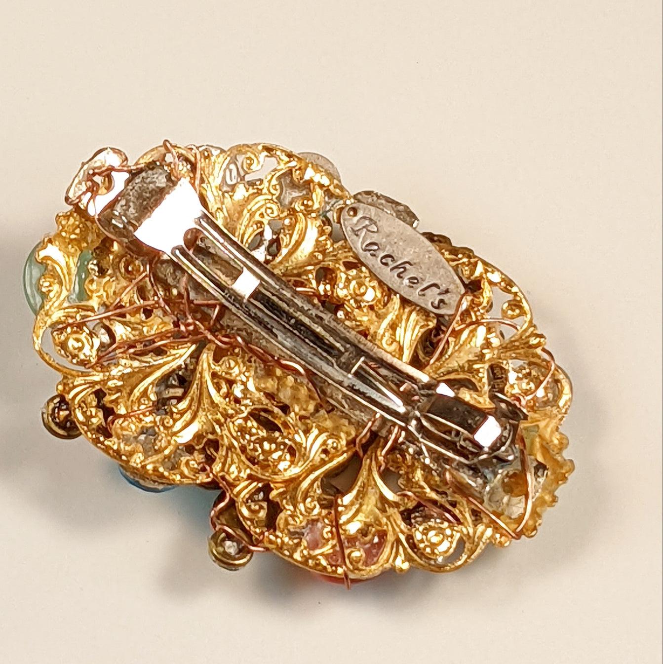 hair jewelry barrette