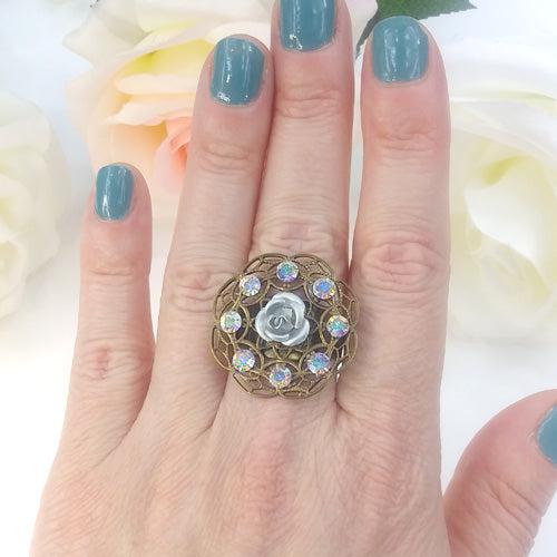 Sale - Swarovski® Statement Ring