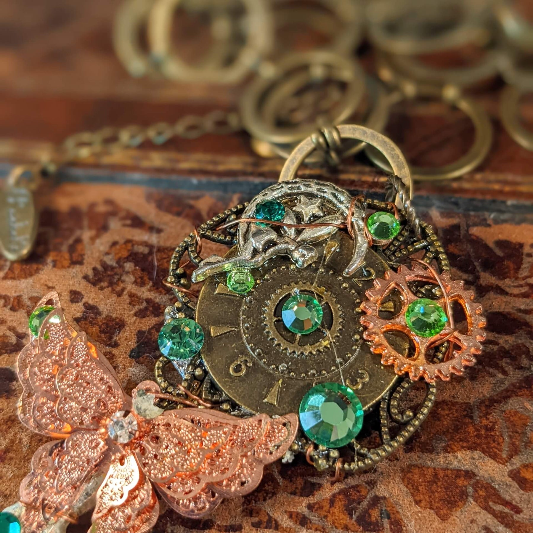 clock gear jewelry