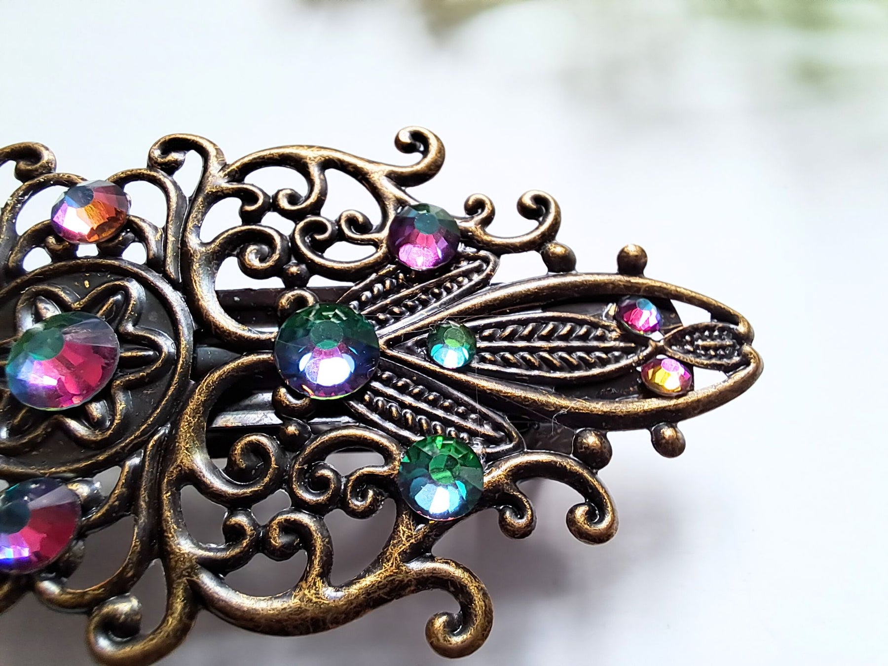 Victorian Style Flourish Hair Clip