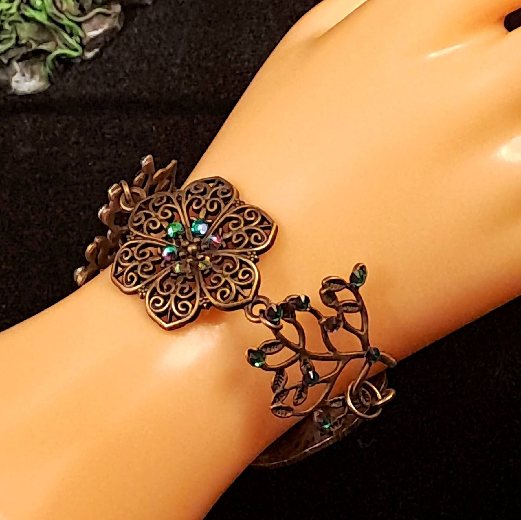 Fantasy Nature Flower Bracelet