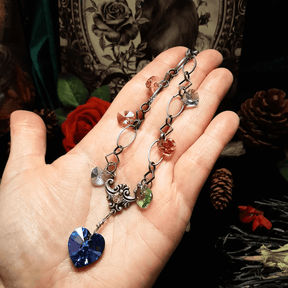 Multicolor Hearts Love Necklace