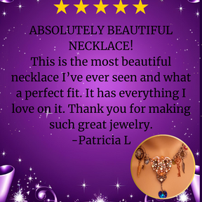 Alternative Bridal Necklace | Celestial Boho Wedding Jewelry
