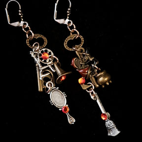 Witchy Fantasy Dangle Earrings