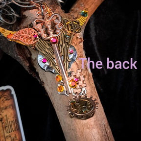 Winged Fantasy Fairy Necklace