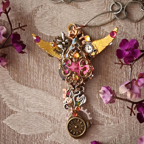 Winged Fantasy Fairy Necklace