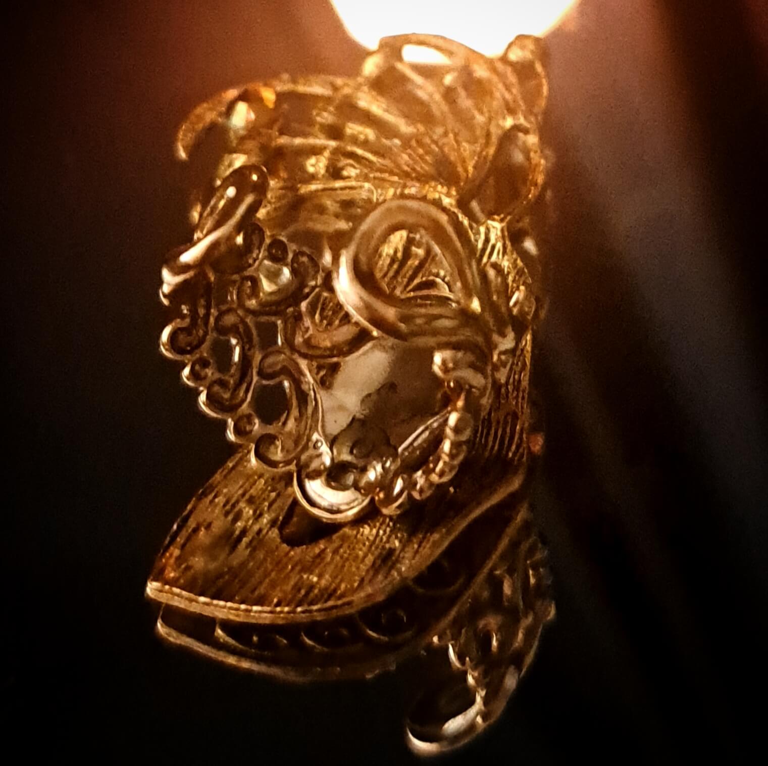 Masquerade Fantasy Mask Ring