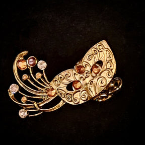Masquerade Fantasy Mask Ring