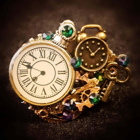 Clock and Gears Fantasy Ring