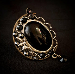 Black Moon Fantasy Adjustable Ring